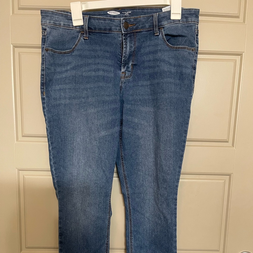 Old Navy Super Skinny Ankle Mid-Rise